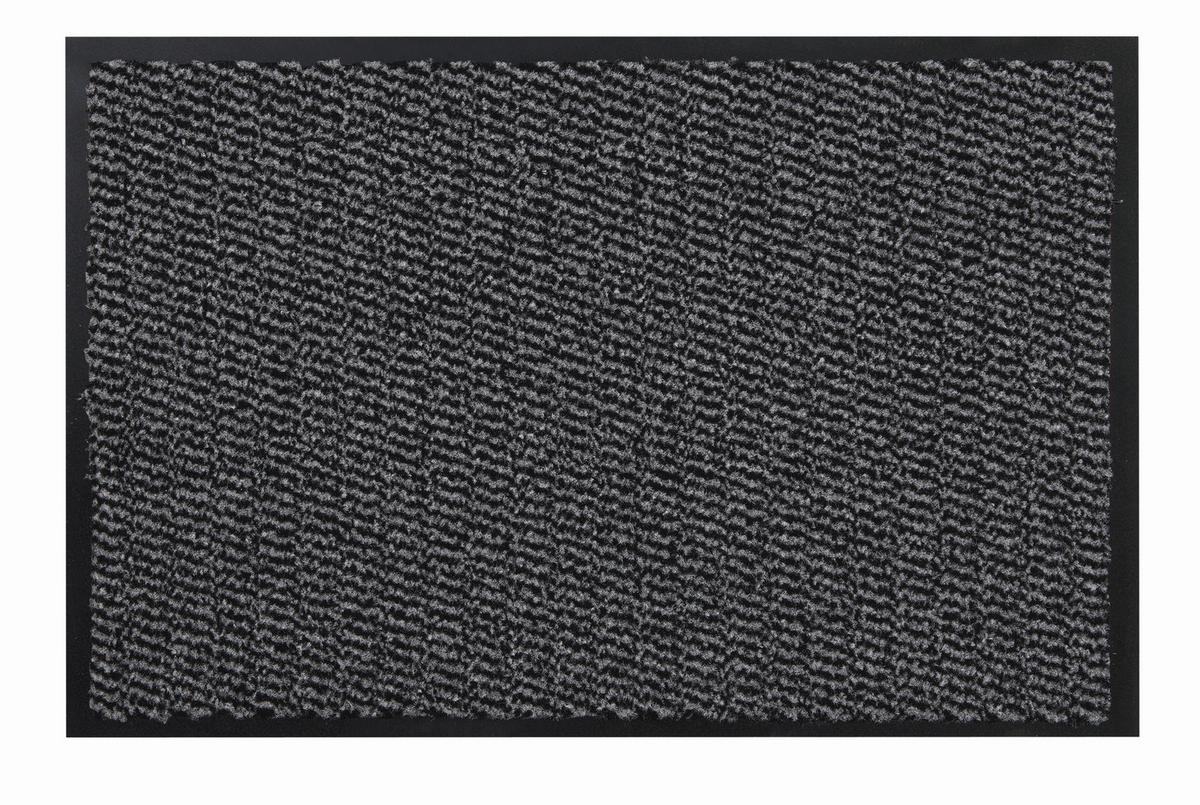 Lábtörlő Mario - barna/antracit, Basics, műanyag (40/60cm) - Ondega