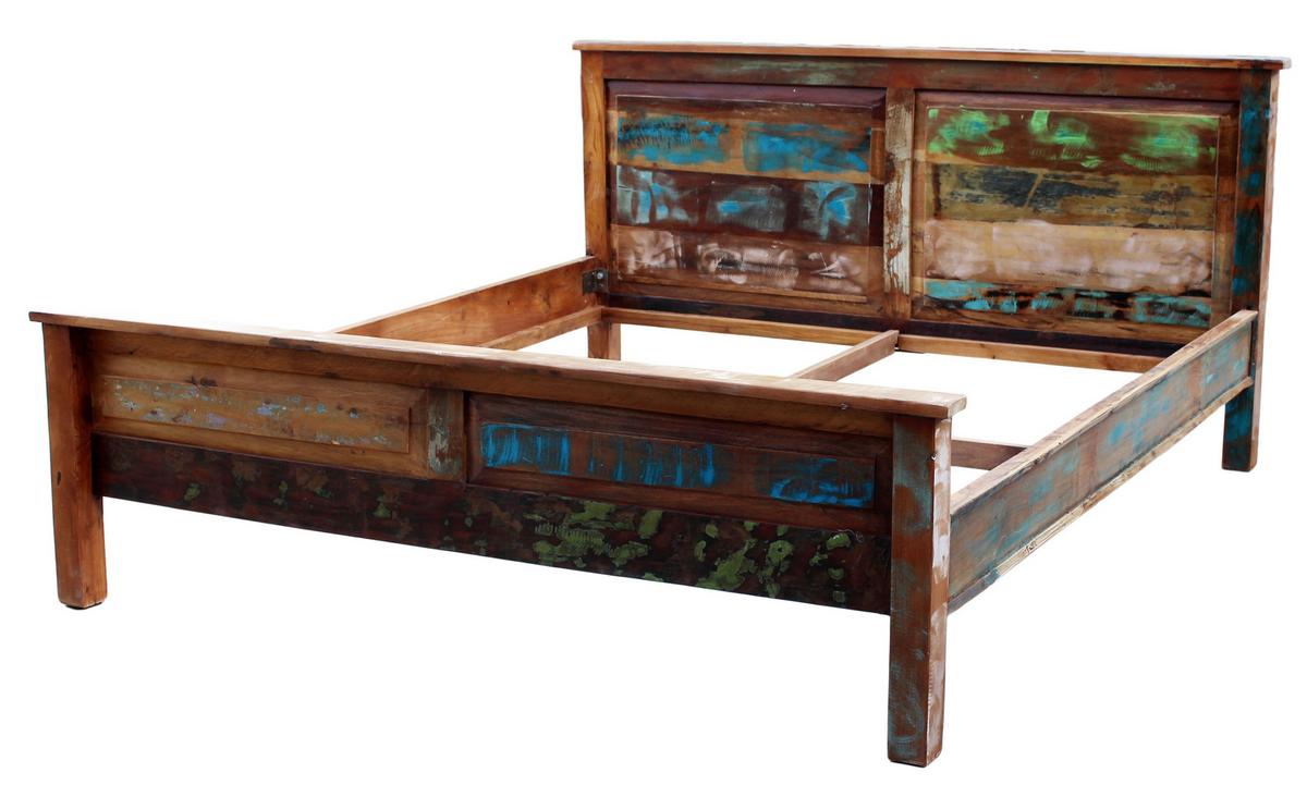 BETTRAHMEN Multicolor 180x200cm - Multicolor, Basics, Holz (180/200cm) - Livetastic