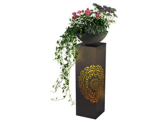 Easymaxx Dekosäule mit Led - Grau, Basics, Metall (87cm) Easymaxx Dekosäule mit Led - Grau, Basics, Metall (87cm)