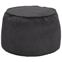 Taburet LUCYLLA, antracitový manšestr - antracitová, Moderní, textil (60/60/38cm) - Mömax