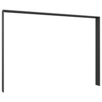 Passepartoutrahmen Saigon Graphitfarben, Für B: 270 Cm - Graphitfarben, MODERN, Holzwerkstoff (273/213/12cm) - MID.YOU