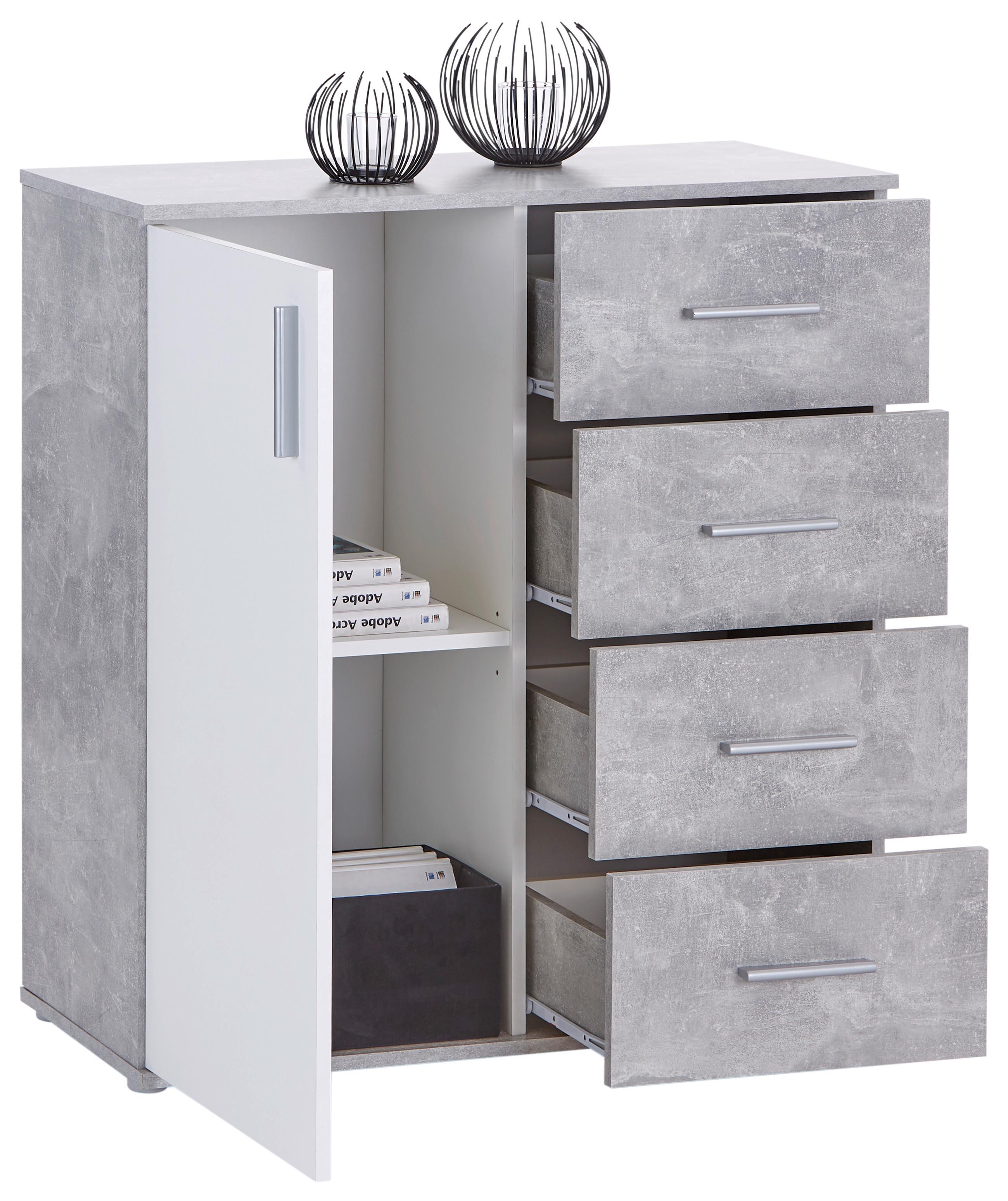 Kommode in modernem Betonlook