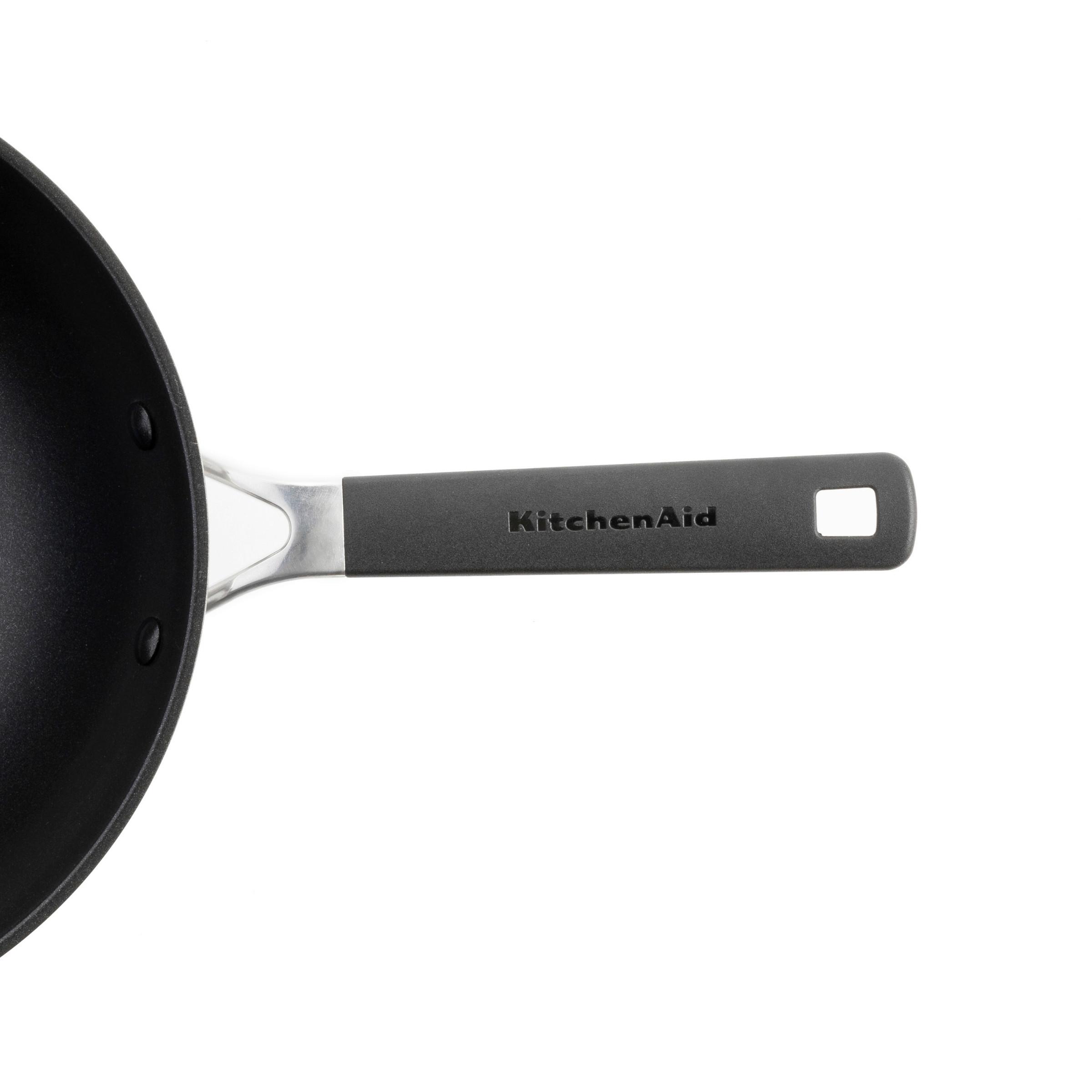 Wok Classic Ss Silberfarben D: 28 Cm - Silberfarben, Basics, Kunststoff/Metall (28l) - Kitchenaid