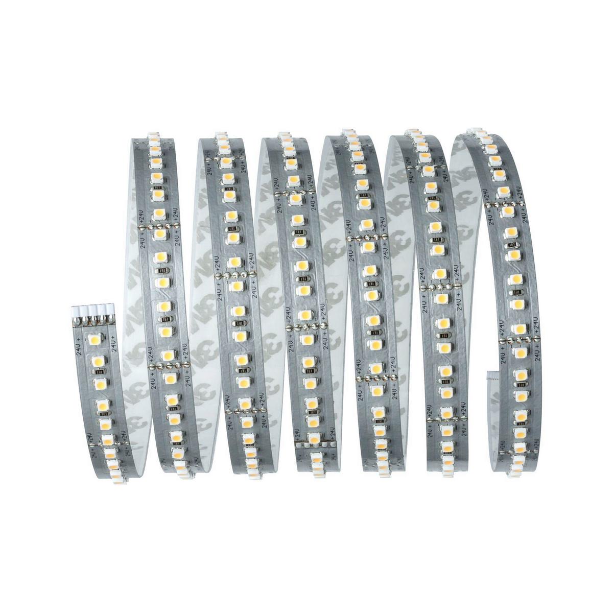 Led-streifen Warmweiß L: 2,5 M , Dimmbar, Beliebig Kürzbar - Silberfarben, Basics, Metall (250cm) - Paulmann