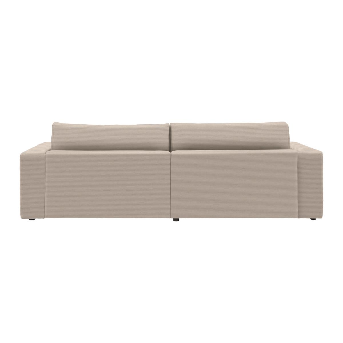 Rohová sedačka FABIONA, ľavá, cappuccino menč. / cappuccino - čierna/cappuccino, Modern, drevo/plast (194/268cm) - Premium Living
