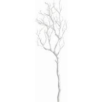 DEKORAČNÁ VETVIČKA SAM II - biela, plast (97cm) - Modern Living