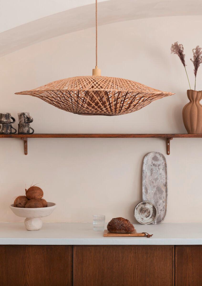 Hängeleuchte Madura - Naturfarben, Basics, Naturmaterialien (87/20cm) - Good & Mojo