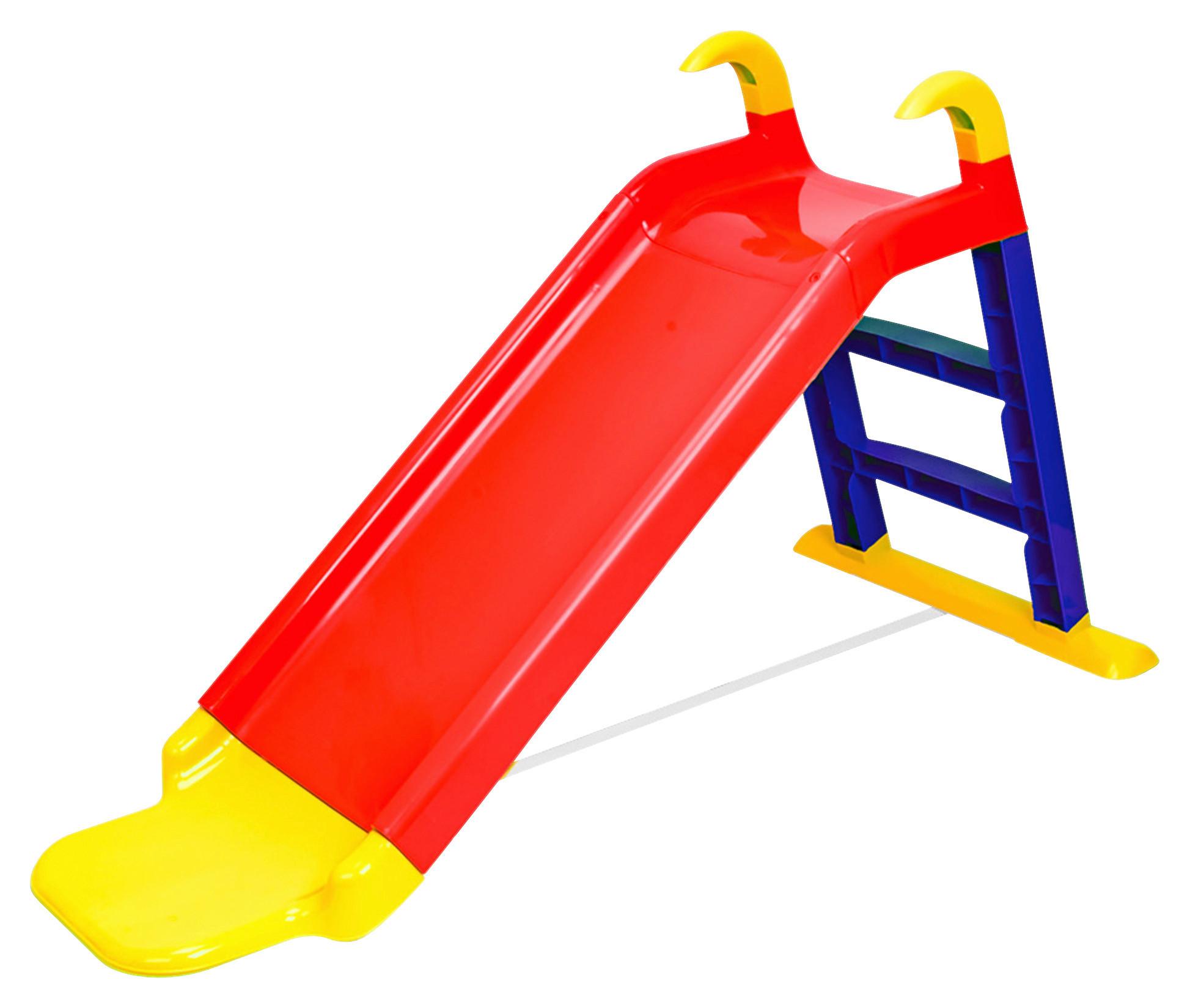 Kinderrutsche Tim - Blau/Rot, KONVENTIONELL, Kunststoff (142/63/79,5cm) - BUNINO