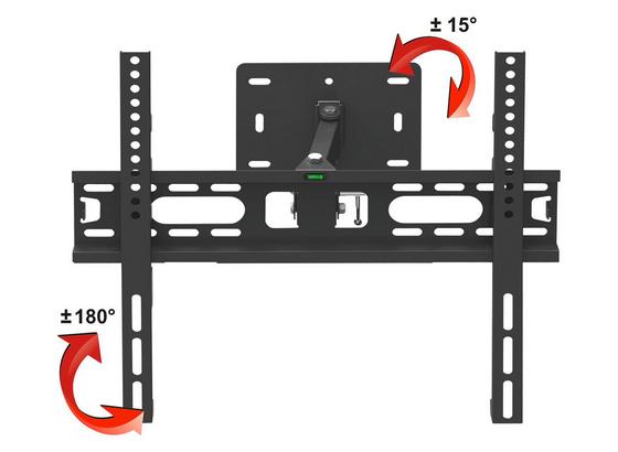 TV-Wandhalter Premium 23-47 - Schwarz, MODERN, Metall (45/9/43cm) TV-Wandhalter Premium 23-47 - Schwarz, MODERN, Metall (45/9/43cm)