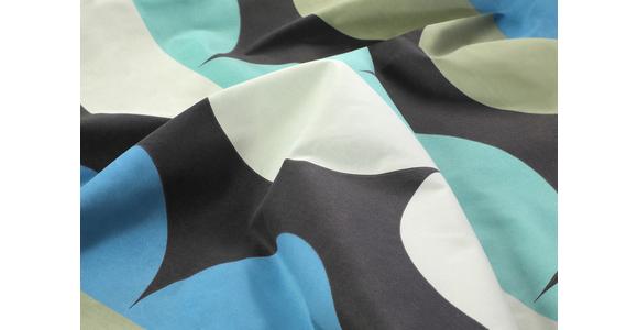 Bettwäsche Gloria - Blau/Dunkelgrau, MODERN, Textil (140/200cm) - Luca Bessoni