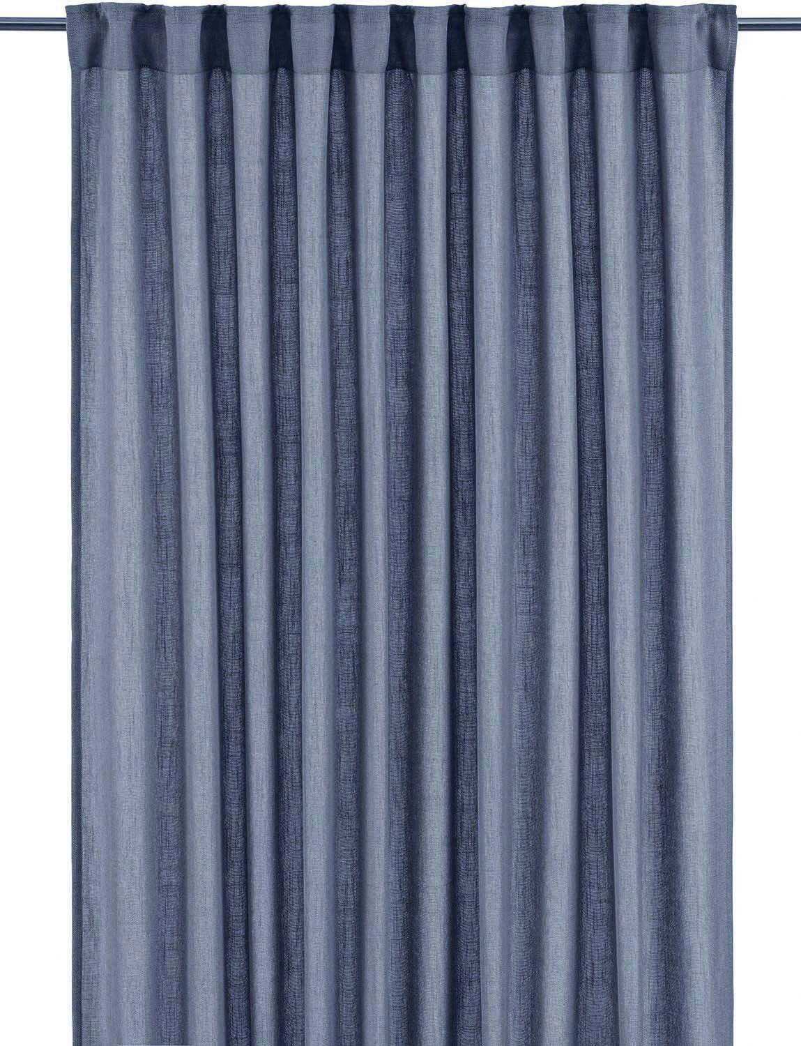 HOTOVÝ ZÁVES CECIL - modrá, Basics, textil (145/260cm) - Svanefors