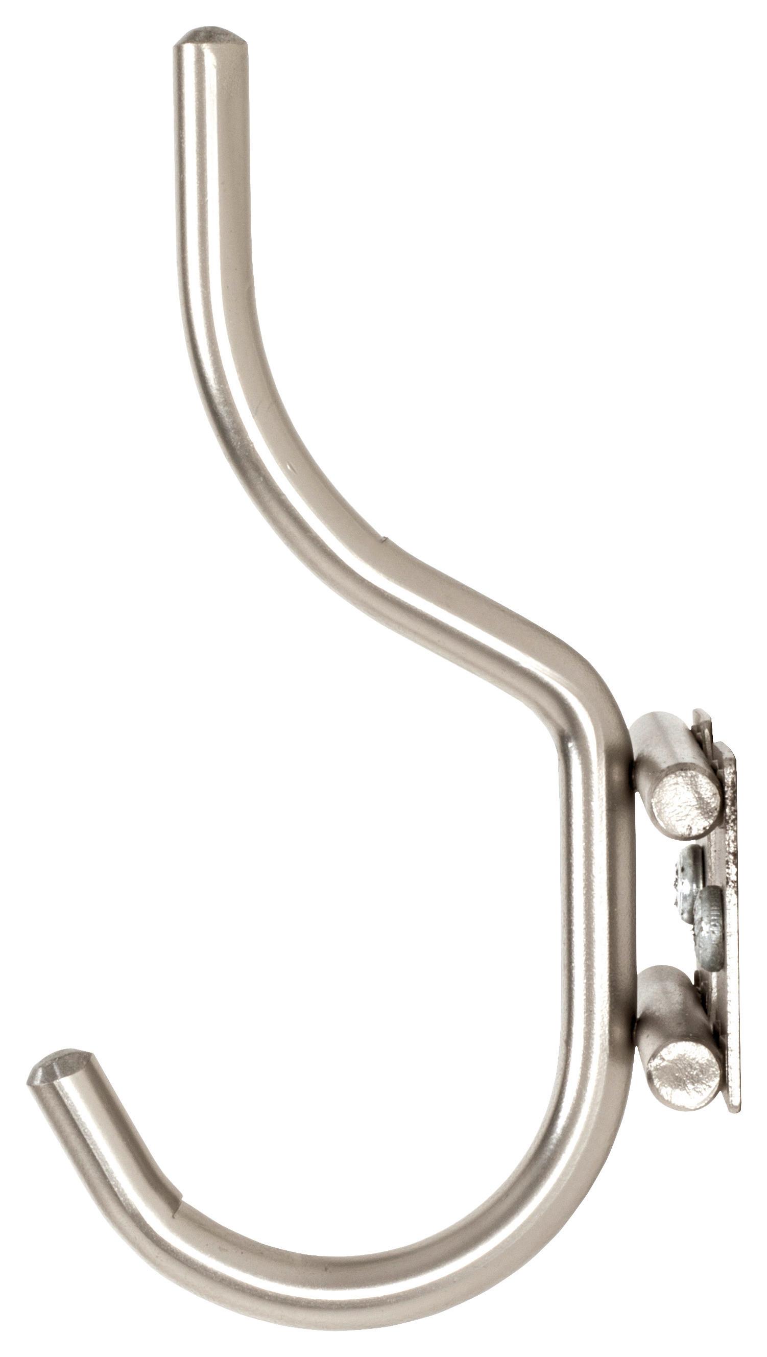 VEŠIAKOVÁ LIŠTA EIDER 7 - farba ušľachtilej ocele, kov (54/14/8cm) - Xora
