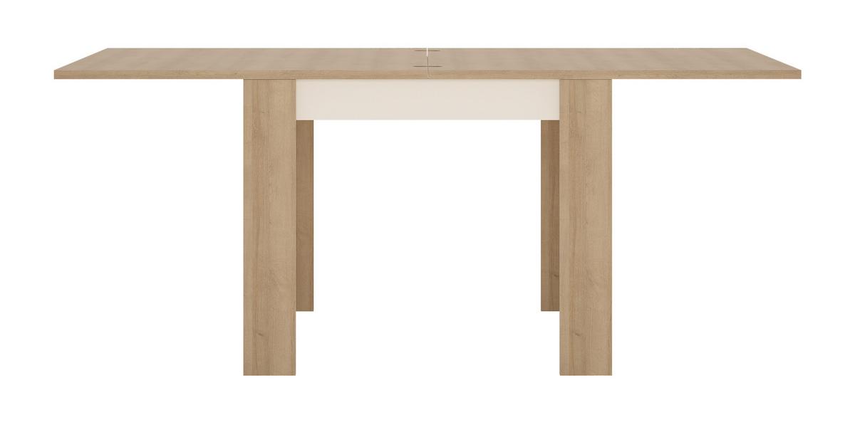 Kihúzható Étkezőasztal Lyon Hell 90-180/76,5 Cm - Modern, faalapú anyag (90-180/76,5/90cm)