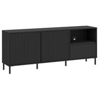 Tv-element Avenale Anthrazit B: 157,8 Cm - Anthrazit/Schwarz, Trend, Holzwerkstoff (157,8/65,4/40cm)