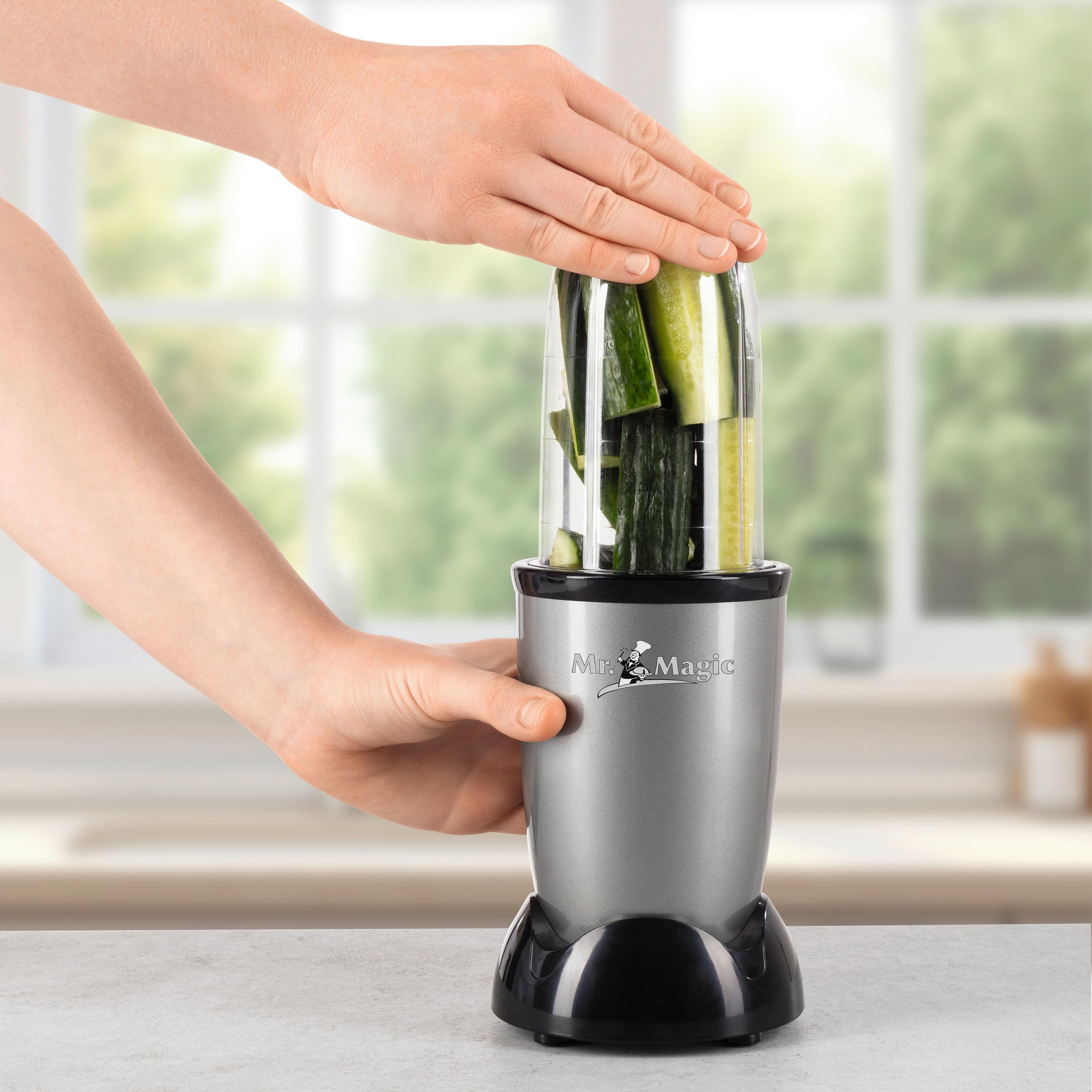 Shake-Mixer 13995 - Silberfarben/Schwarz, Basics, Kunststoff/Metall (11,5/32,0/11,5cm)