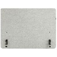 Trennwand Flexmiut D Side - Hellgrau, Basics, Kunststoff/Textil (80/62/2cm) - MID.YOU