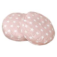 Set dekoračných vankúšov LINO béžový - ružová, Modern, textil (40/40cm) - MID.YOU