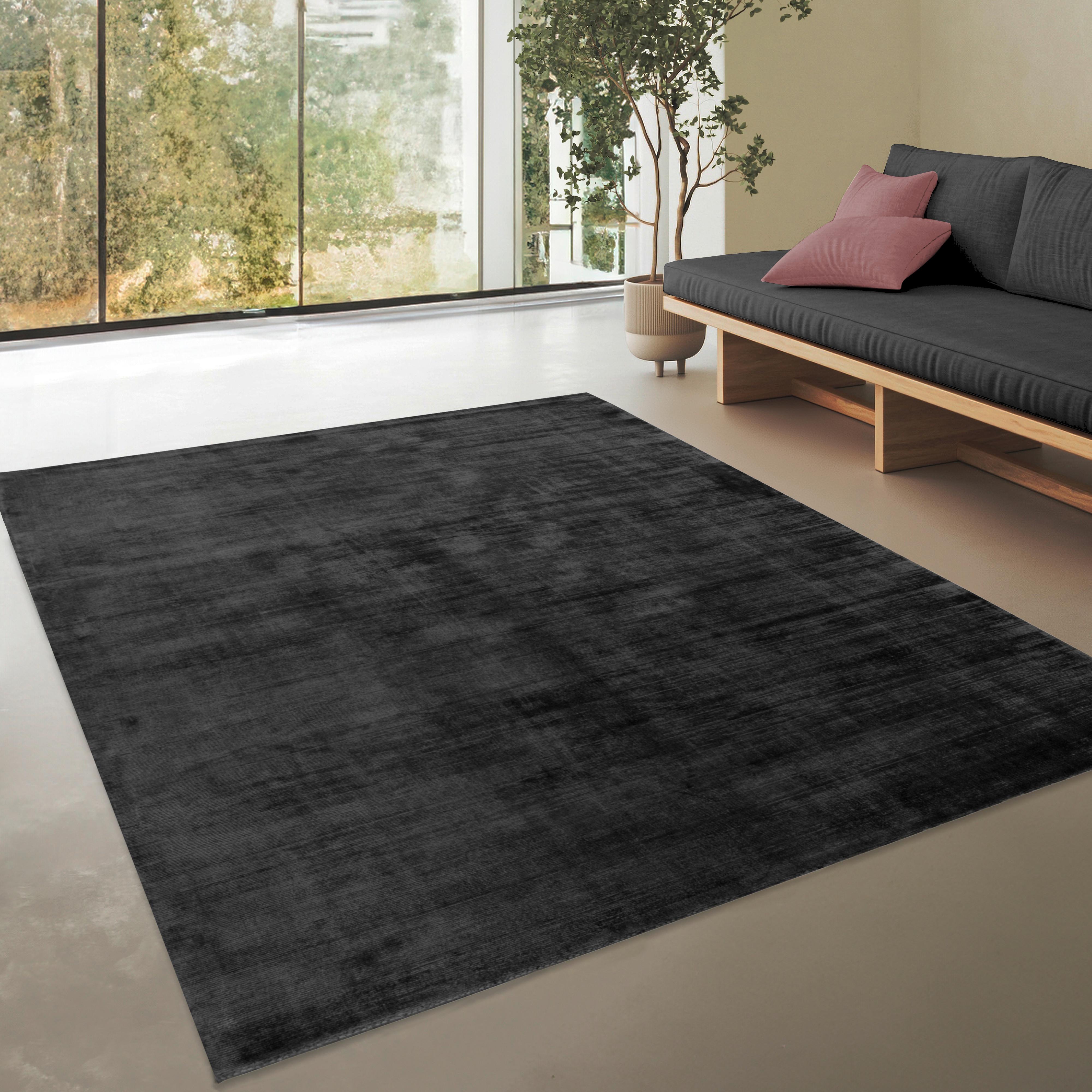 Webteppich Arte 2080 996-Anthracite - Anthrazit, Basics, Textil (200/290cm)