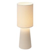 STOLNÍ LAMPA WITE - bílá, Moderní, kov/textil (20/20/58cm) - Mömax