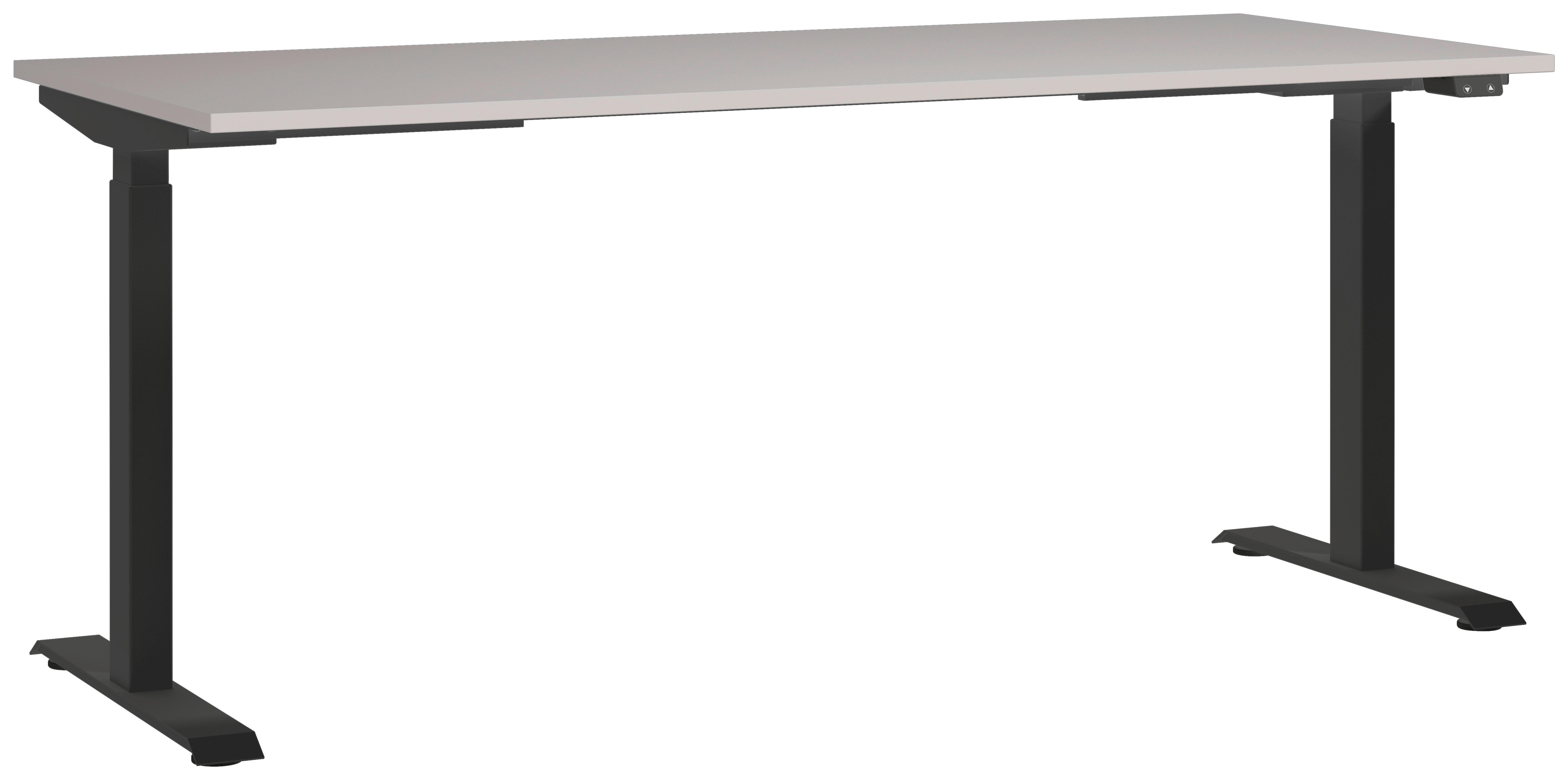 Schreibtisch Schwarz/Kaschmir L: 180cm