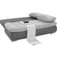 Sofa Cannes - Dunkelgrau/Anthrazit, MODERN, Textil (202/97/71cm)