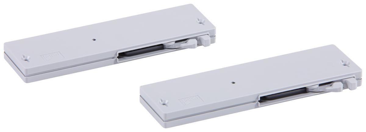 Ajtócsillapító Victor 2 Szekrényhez - Szürke, Műanyag (25/5/10cm)