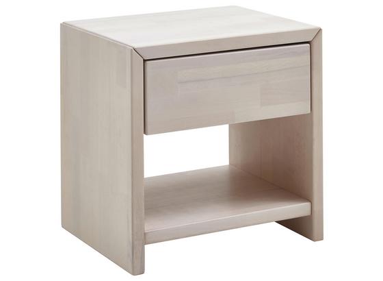 Nachtkästchen Julia - Weiß, KONVENTIONELL, Holz (40/40/33cm) Nachtkästchen Julia - Weiß, KONVENTIONELL, Holz (40/40/33cm)