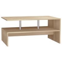 Couchtisch Maliso Sonoma Eiche Dekor - Sonoma Eiche, Design, Holzwerkstoff (90/60/42cm) - MID.YOU
