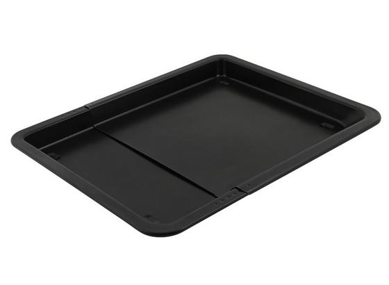 Backblech 33x33 cm - Schwarz, KONVENTIONELL, Metall (33/52/33/3,8cm) Backblech 33x33 cm - Schwarz, KONVENTIONELL, Metall (33/52/33/3,8cm)