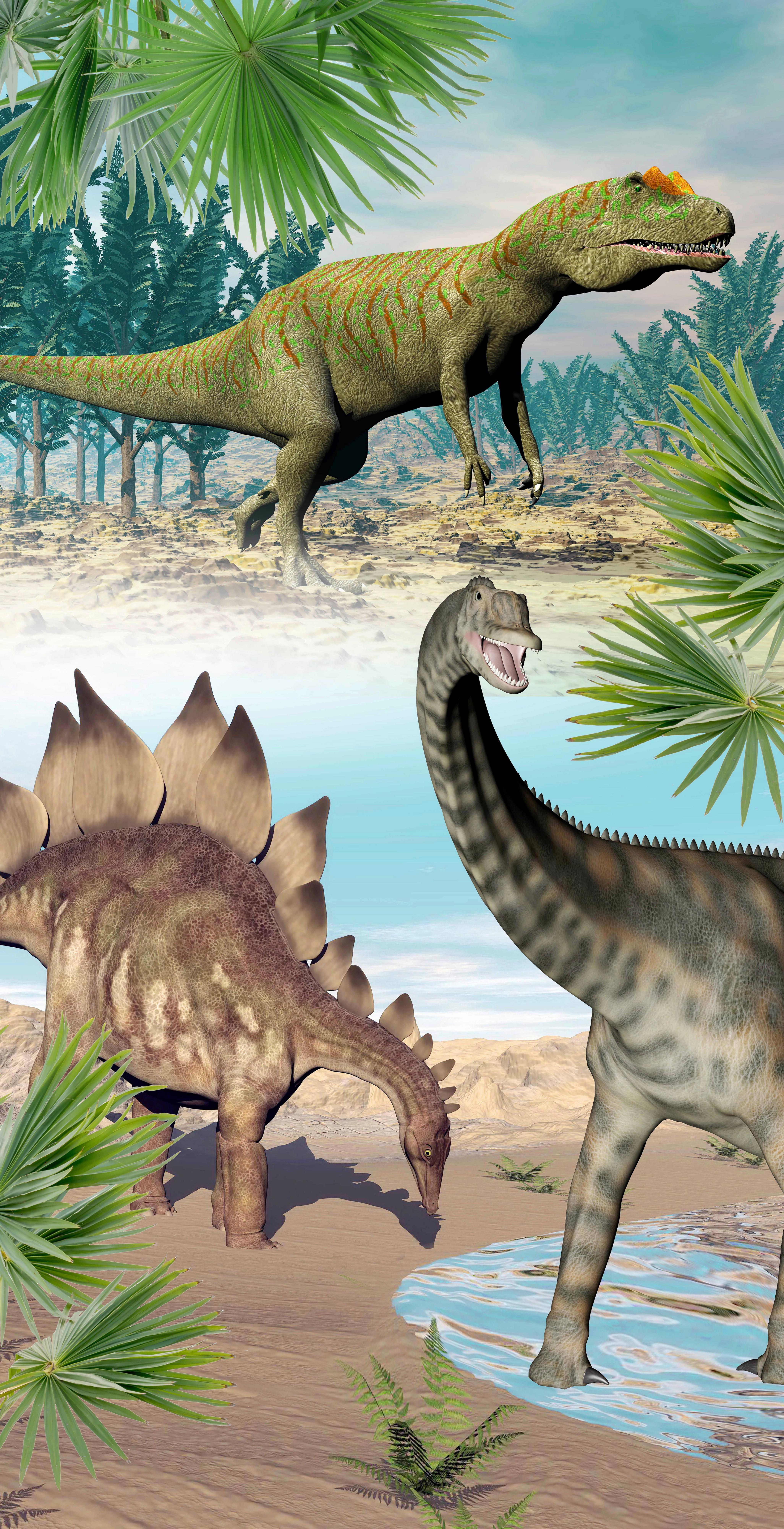 Strandtuch Dino Multicolor 75x150 cm - Multicolor, Trend, Textil (75/150cm)