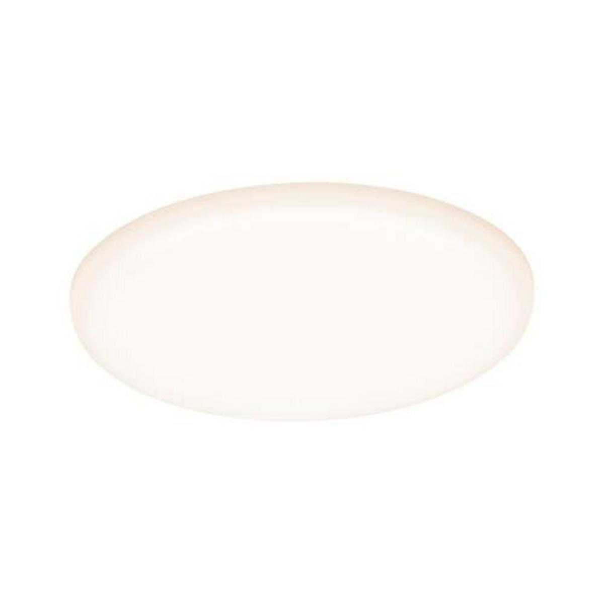 LED-Paneel Ø 12,5 cm Rund - Weiß, Basics, Kunststoff (12,5/1cm) - Paulmann
