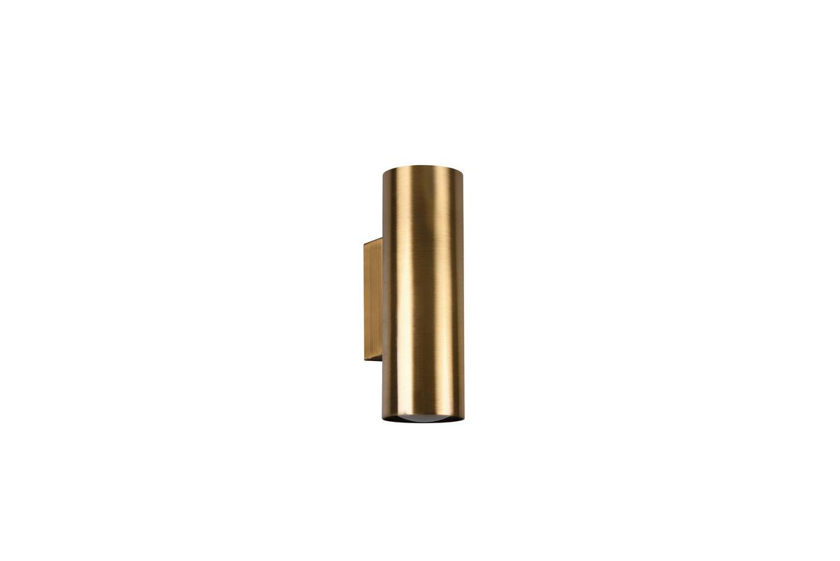 Wandleuchte Marley 2-Flammig dimmbar - Messingfarben, Design, Metall (18,0/6,0/8,00cm) - Trio Leuchten