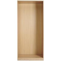 Kleiderschrankkorpus Unit B: 91,1 Cm Normalhöhe Eichefarbe - Eichefarben, MODERN, Holzwerkstoff (91,1/210/56,6cm) - Ondega