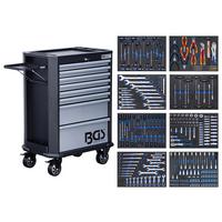 Werkstattwagen 8 Schubladen Anthrazit/grau B: 72,4 Cm - Anthrazit/Grau, Basics, Metall (72,4/102,65/47cm)