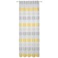 Fertigvorhang Kristina - Gelb, MODERN, Textil (140/245cm) - Luca Bessoni