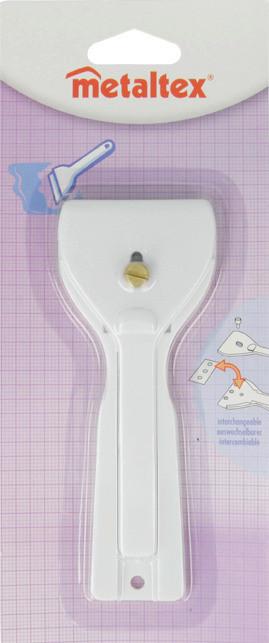 Ablaktisztító Metaltex - műanyag/fém (22,8/9,5/1,5cm) - Metaltex
