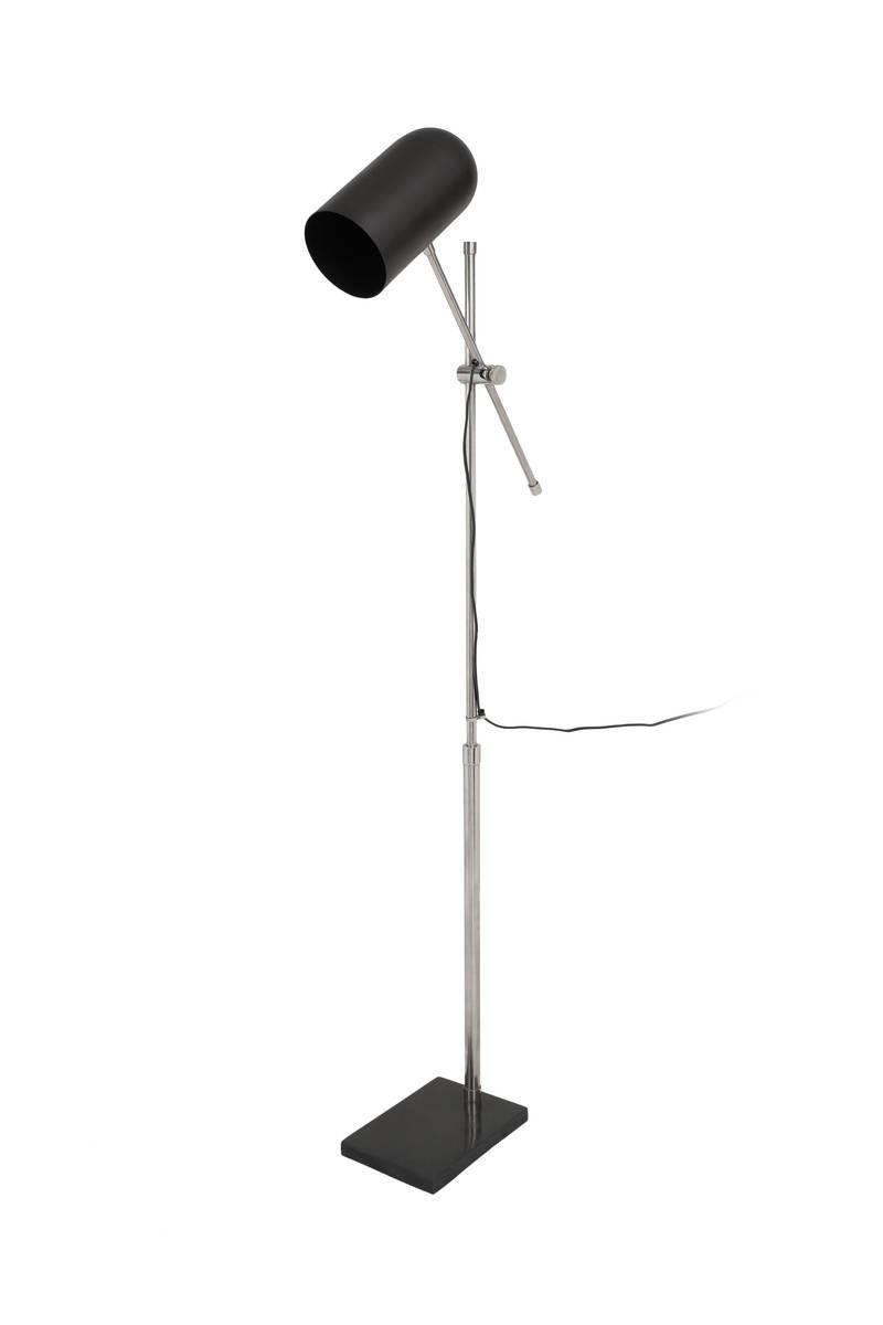 Stehlmape Celeste Schwarz/ Silberfarben mit Flexarm