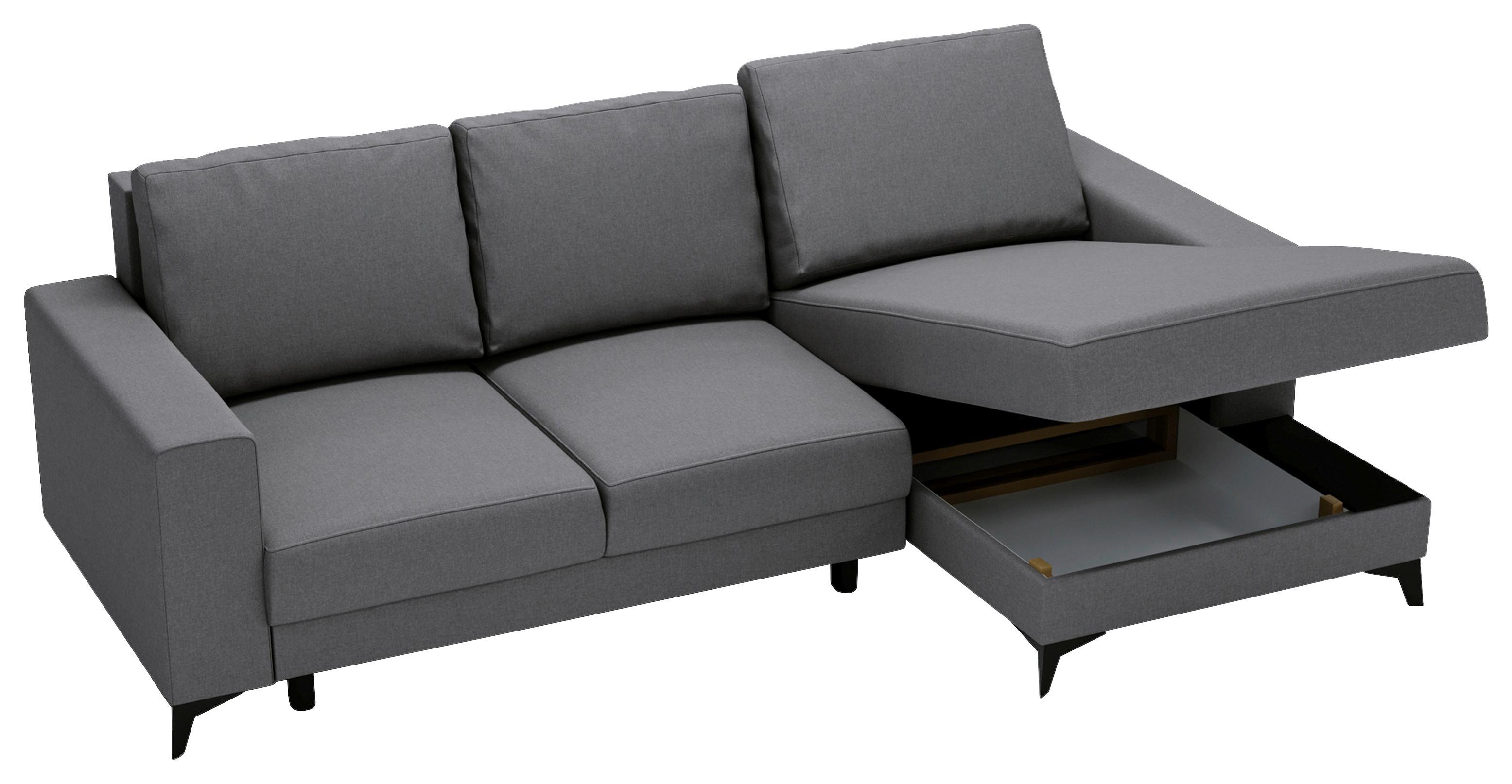 Harvey Grau S: 244x156 Cm - Schwarz/Grau, Design, Textil (244/156cm) - Livetastic