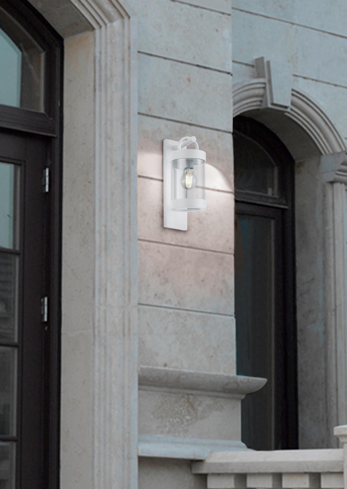 Außenwandleuchte 204160131 Sambesi - Weiß, Basics, Metall (12,5/33/18,6cm) - Trio Leuchten