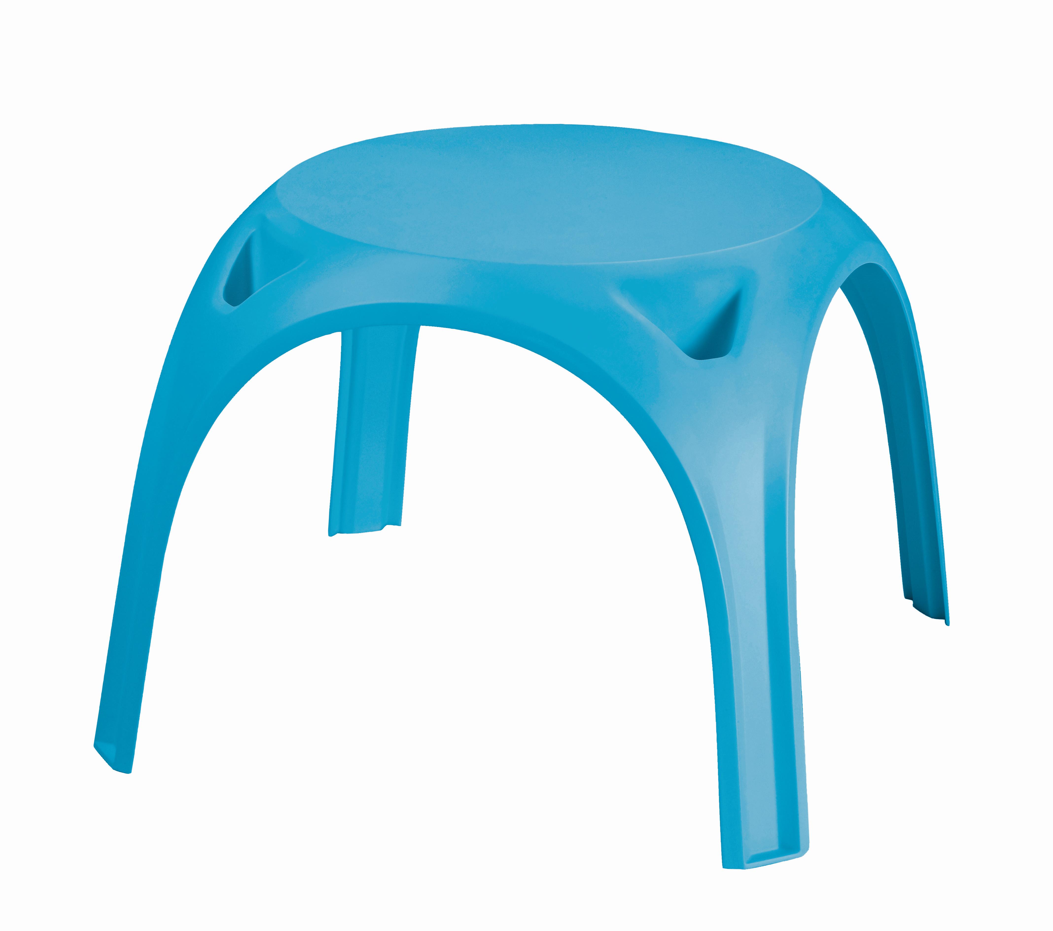 ZÁHRADNÝ STÔL KIDS TABLE - modrá, Modern, plast (64/48/64cm) - Mömax
