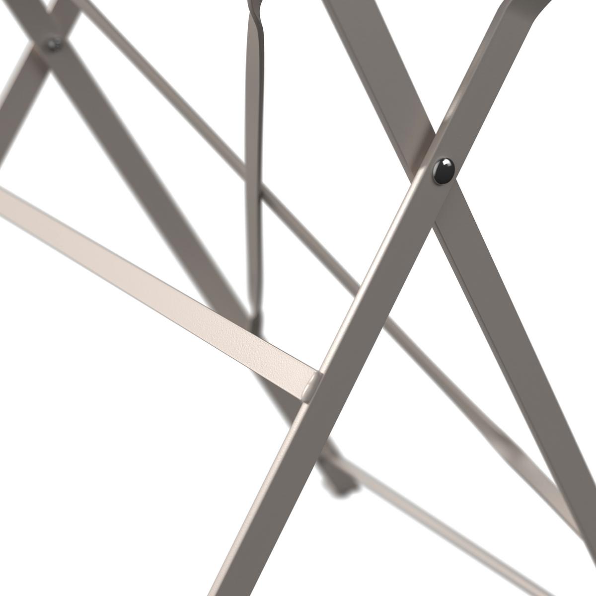 Balkonset Paris *ph* - Beige/Weiß, MODERN, Metall - Beldano