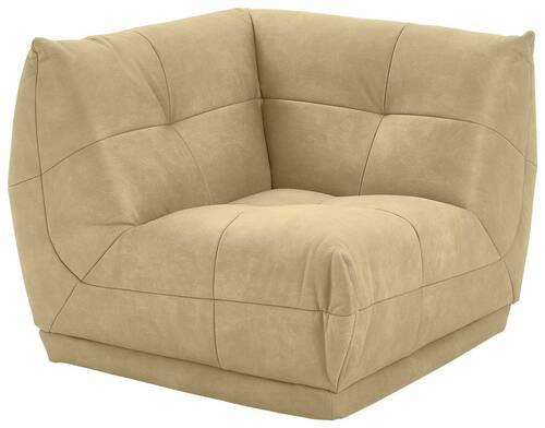 Modul Sofa Giselle Ecke B: 105 Cm Beige - Beige, Trend, Textil (105/80/105cm) - Livetastic