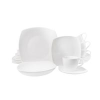 KOMBINOVANÝ SERVIS 30-dielny - biela, Basics, keramika - Echtwerk
