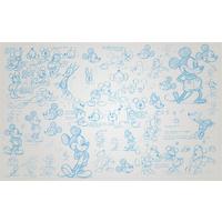 Vliestapete Mickey Sketches - Multicolor, Basics (400/250cm) - Komar