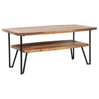 KONFERENČNÝ STOLÍK WL6.720 - hnedá/čierna, Design, kov/drevo (90/50/40cm) - MID.YOU
