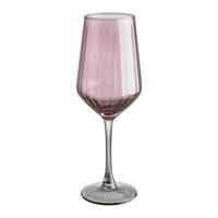 Pohár na víno 380 ml - lila/modrosivá, Modern, sklo (6,2/23,2cm) - Mömax