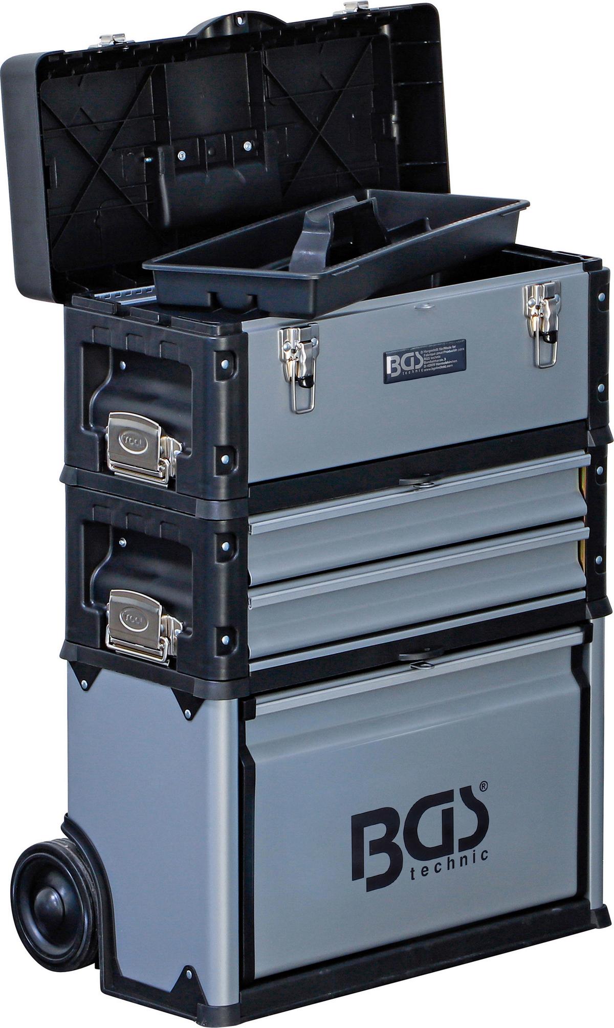 Montagewagen 15506 - Schwarz/Grau, Basics (51,5/100/32cm)