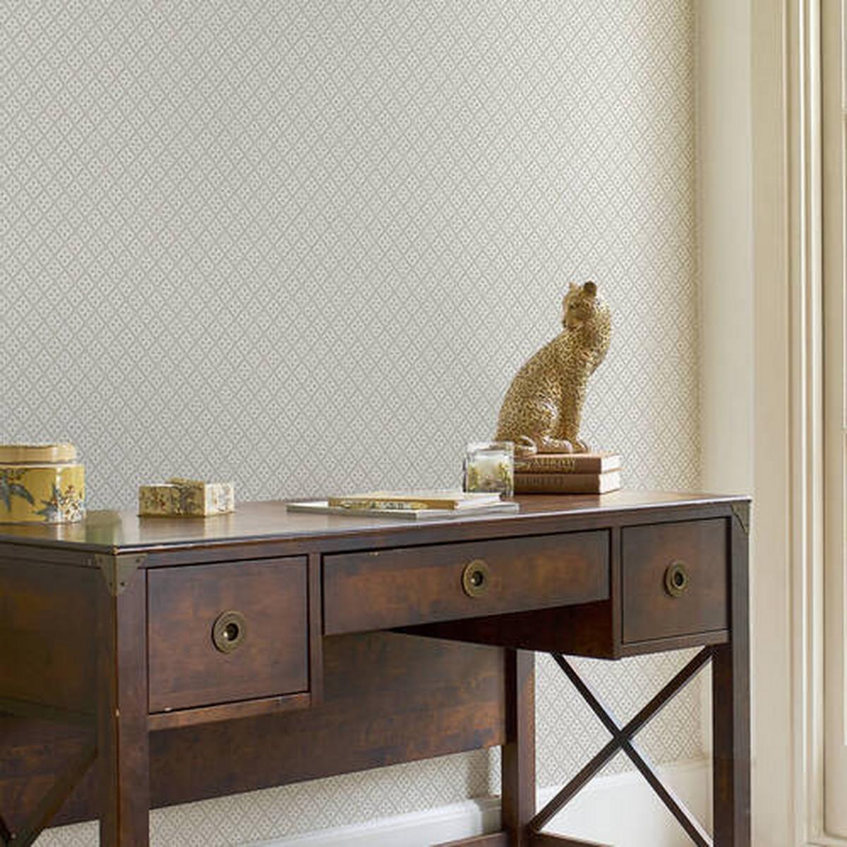Vliestapete Mr Jones Dove Grey - Grau, Basics, Papier/Kunststoff (52/1000cm)