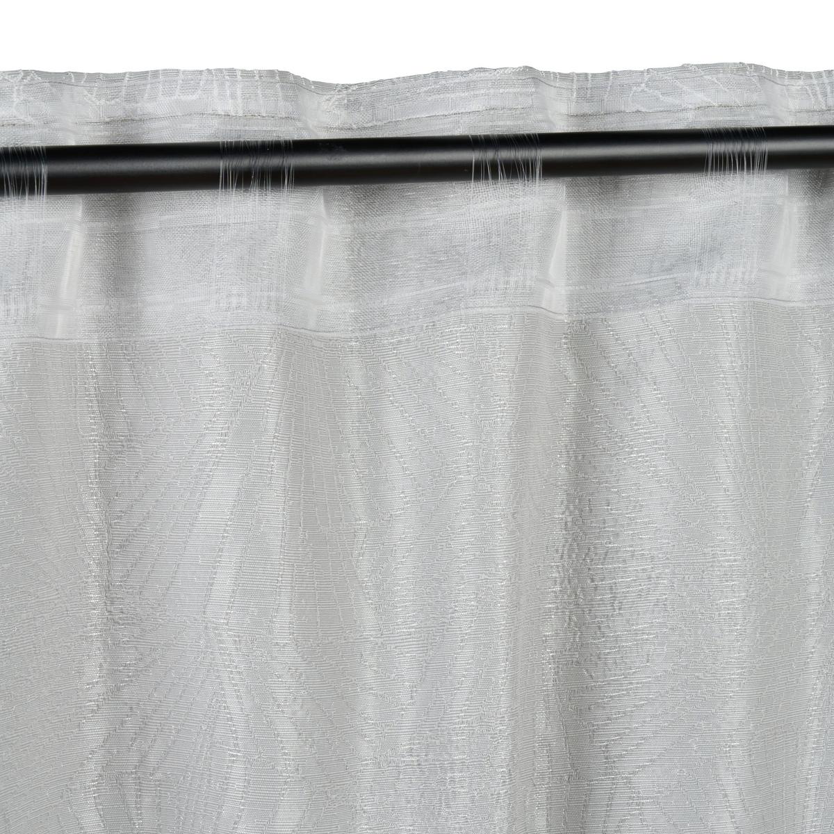 HOTOVÝ ZÁVĚS ALVIS - světle šedá, Romantický / Rustikální, textil (140/245cm) - Premium Living