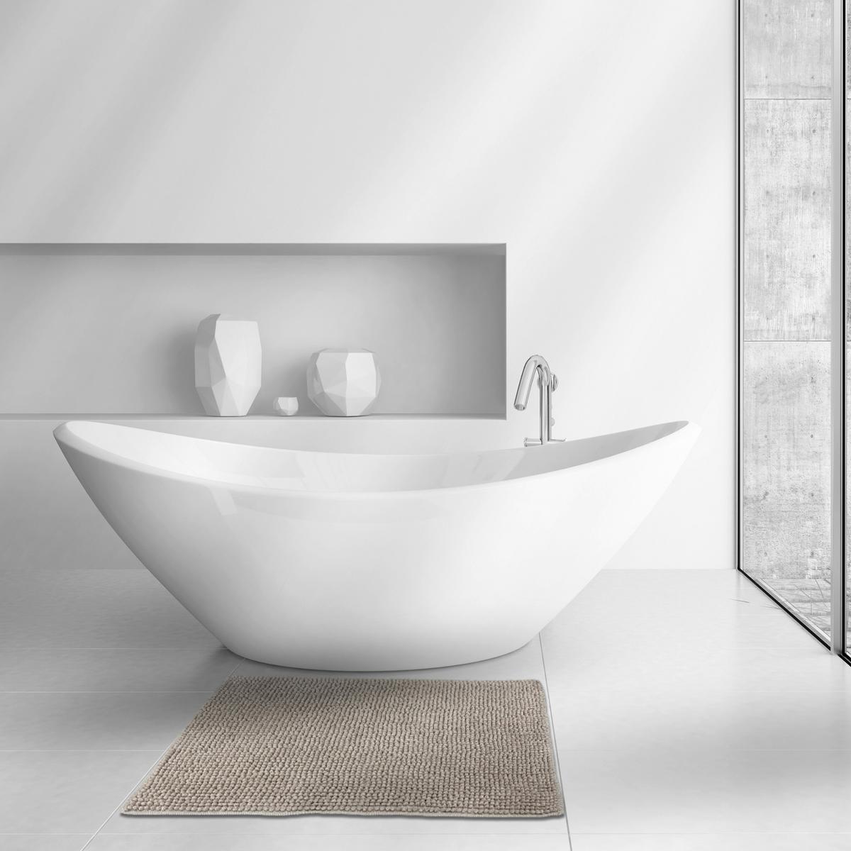BADEMATTE CHENLILLE CAPPUCCINO - Cappuccino, Basics, Textil (50/80cm) - MSV